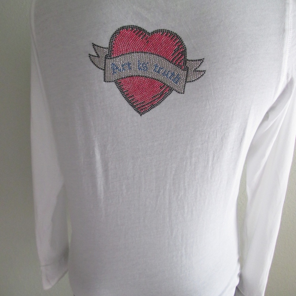 Zadig & Voltaire Art is Truth Shirt - Size M. NWT - Picture 4 of 7